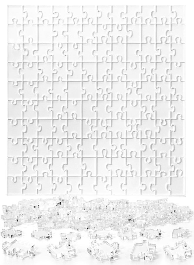 ZZYFGH Clear Hard Puzzle Jigsaw, Impossible Challenge 120 Piece Difficult Jigsaw Puzzle Game for Adults - Image 1